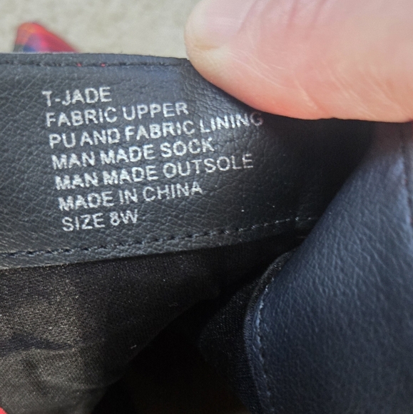 Torrid x Betsey Johnson Plaid and Leopard Print Bow Bootie Size 8 Wide - Picture 7 of 9